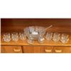 Image 1 : Vintage Punch Bowl Set With 14 Cups