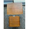 Image 3 : Mid Century Modern Set Of Two Teak Nesting Tables