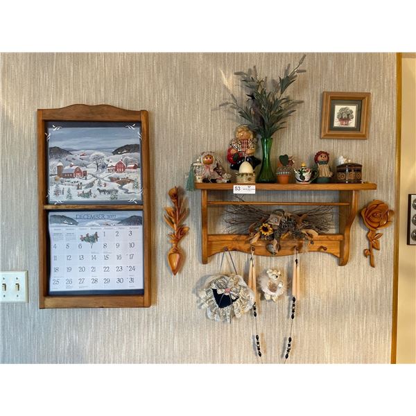 Assorted Home Decor - Figurines, Shelf & More