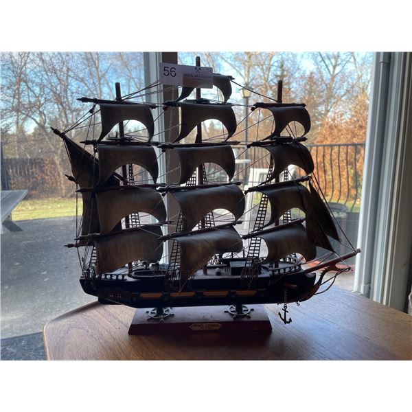 Vintage Wooden Ship - Fragata Espanola 1780 Spanish 16H