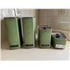 Image 1 : Vintage Canisters - Avocado Green