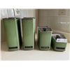 Image 2 : Vintage Canisters - Avocado Green