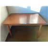 Image 2 : Mid Century Table 47Lx32Dx29H