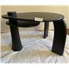 Image 1 : Designer Ultra Modern Black Side Table 29Lx22Dx18H