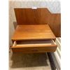 Image 4 : Mid Century Modern Teak Double Bed With Bedding 