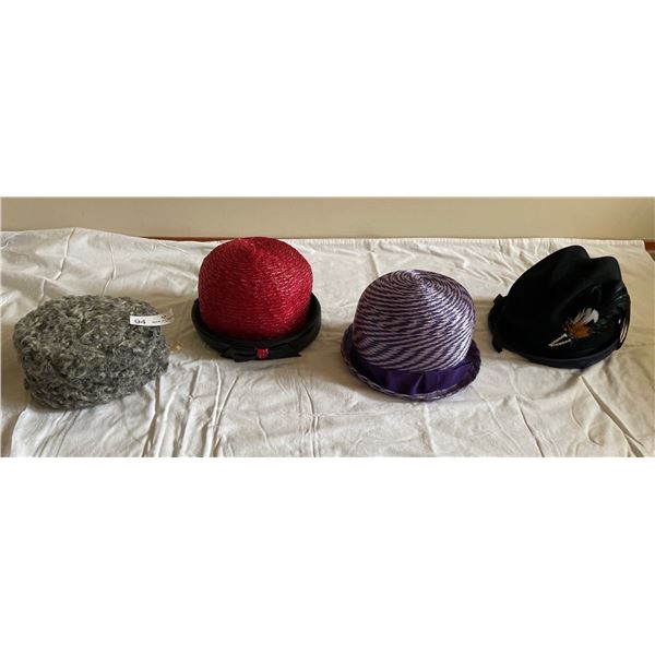 Assorted Womens Vintage Hats