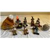 Image 1 : Assorted Christmas Decor - Figurines, Snowmen, & More
