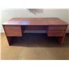 Image 1 : Mid Century Modern Solid Wood Computer Desk - Made In Denmark