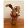 Image 1 : Mid Century 1970s Spanish Straw Donkey 18Hx14Lx12W
