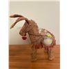 Image 2 : Mid Century 1970s Spanish Straw Donkey 18Hx14Lx12W