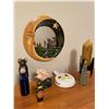 Image 1 : Vintage Inside Home Decor - Includes Mirror, Collectors Bottles, Figurines, & More