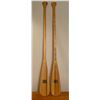 Image 1 : Handmade Wooden Oars - Beavertail 53L