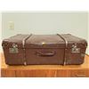 Image 1 : Vintage Brown Trunk 31Lx10Dx19H