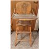 Image 1 : Vintage Wooden Handmade High Chair