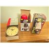 Image 1 : Assorted Inside Home Items - Vintage West Clox With Original Box, Auto Coffee Maker, & More