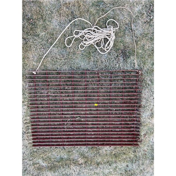 Steel Grate 3ft by 2ft With Tow Rope