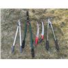 Image 1 : Assorted Gardening Tools - 2 Pruning Saws, 2 Lopers, & Hedge Trimmer