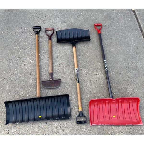 Assorted Snow Shovel With Ice Breaker