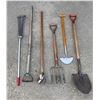Image 1 : Assorted Gardening Tools - Rototiller, Pitch Folk, Edger & More