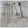 Image 1 : Assorted Gardening Tools - Garden Claw, Edger, Aerator, & More