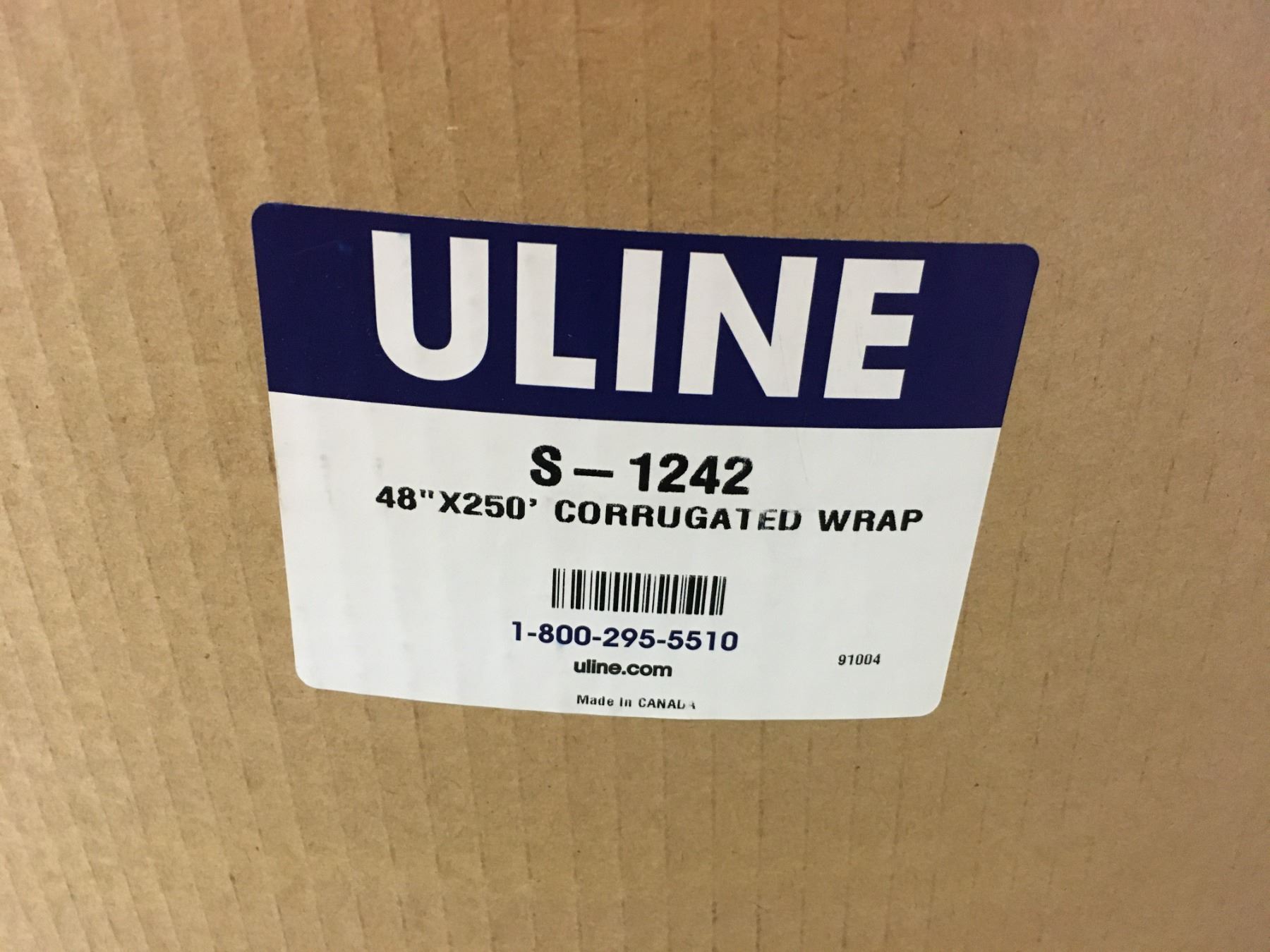 1.5 ROLLS OF ULINE CORRUGATED CARDBOARD PACKING WRAP - Able Auctions