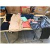 Image 2 : LARGE LOT OF APPROX. 1100 PIECES OF APPAREL INCLUDING DRESS SHIRTS, PANTS, SWEATERS, LEGGINGS, BRAS