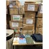 Image 1 : LARGE LOT OF APPROX. 400 PIECES OF APPAREL INCLUDING PANTS, WORK WEAR, GOLF SHIRTS, CASUAL WEAR