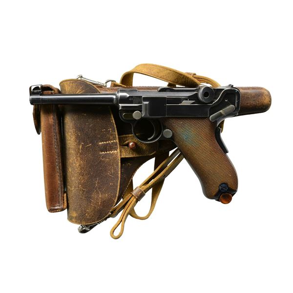 EARLY SWISS COMMERCIAL 1900 LUGER, UNRELIEVED