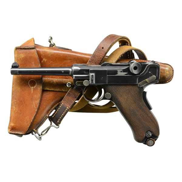 EARLY THREE DIGIT MODEL 1900 SWISS ARMY LUGER,