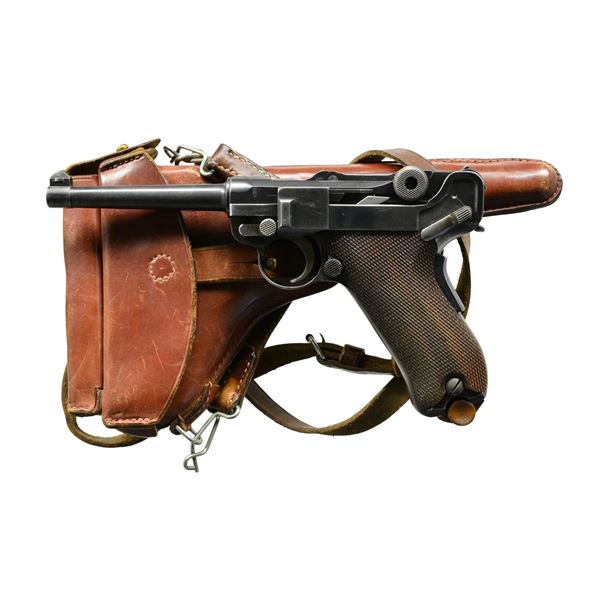 HISTORIC DWM MAUSER SWISS 1906/34 LUGER,