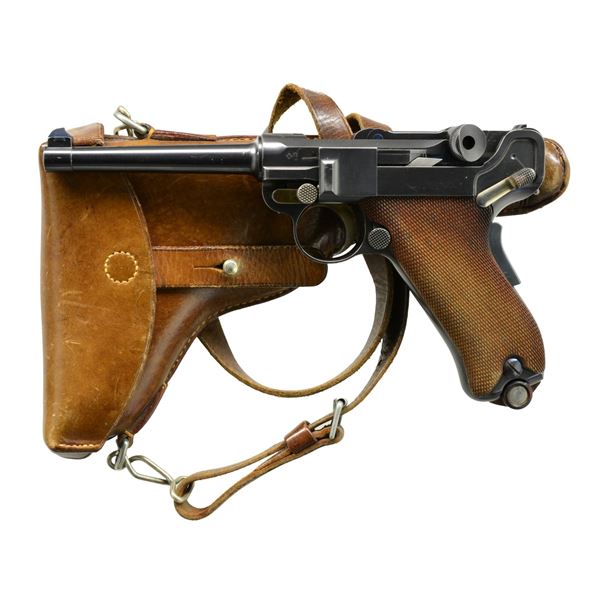 DESIRABLE MODEL 1900 SWISS ARMY LUGER, SN 1142,