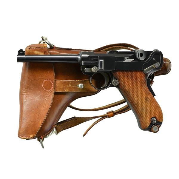 DESIRABLE MODEL 1900 SWISS ARMY LUGER, SN 2245,