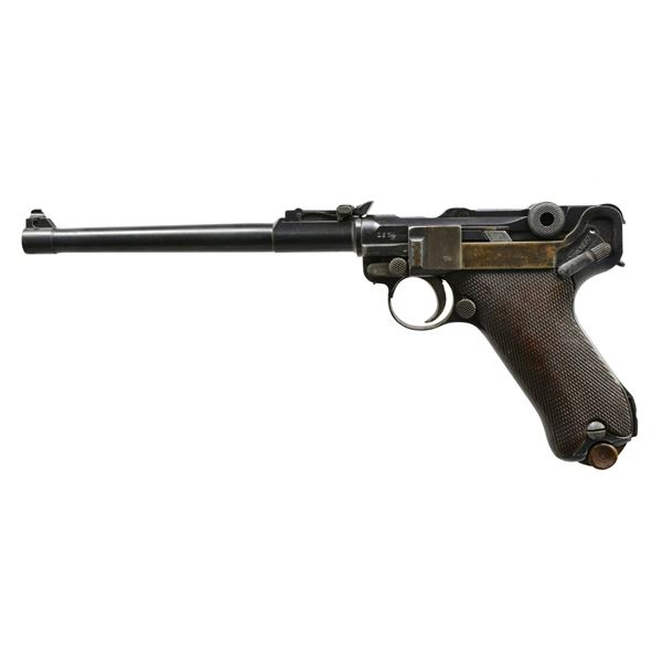 DWM 1914 ARTILLERY LUGER SEMI-AUTO PISTOL.