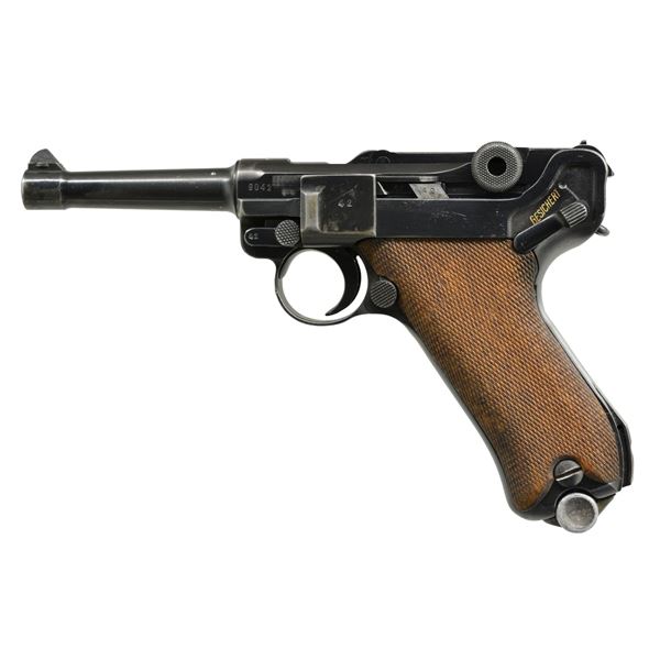 MAUSER 42 CODE 1940 DATE LUGER SEMI-AUTO PISTOL.