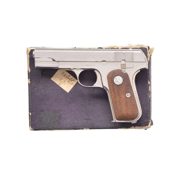 COLT 1903 HAMMERLESS SEMI AUTO PISTOL.