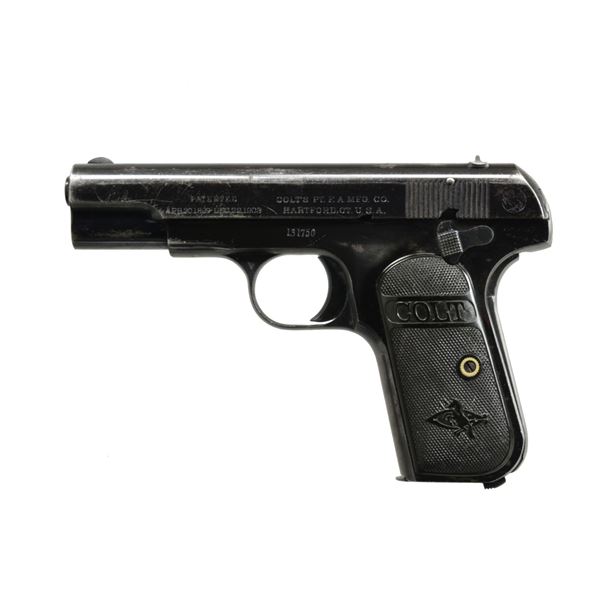 COLT MODEL 1903 THIRD TYPE HAMMERLESS POCKET SEMI