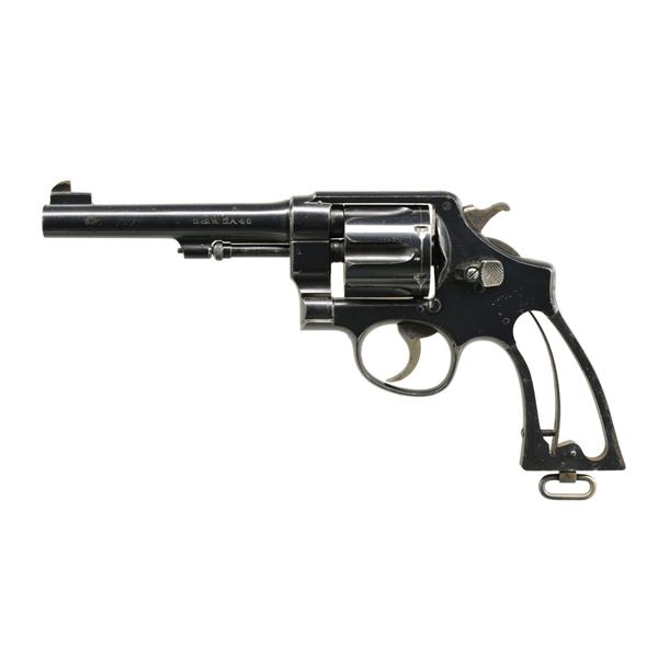 SMITH & WESSON S# 65 MODEL 1917 REVOLVER.