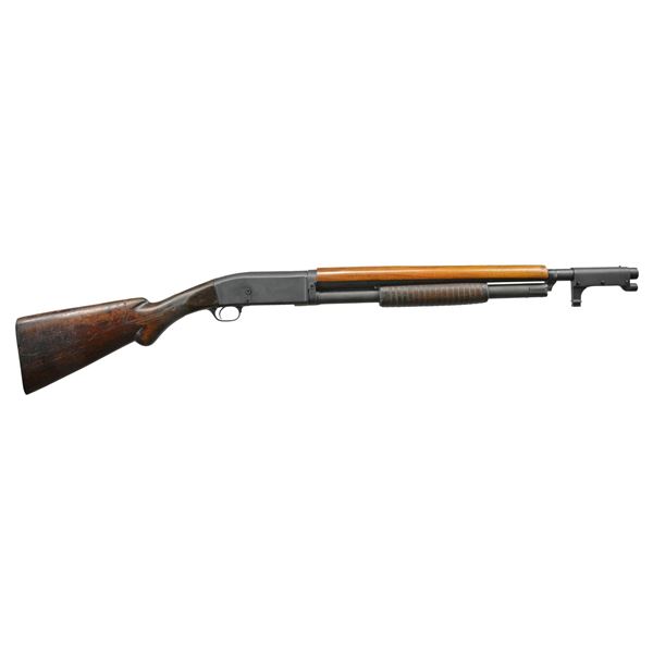 REMINGTON MODEL 10 TRENCH PUMP SHOTGUN.