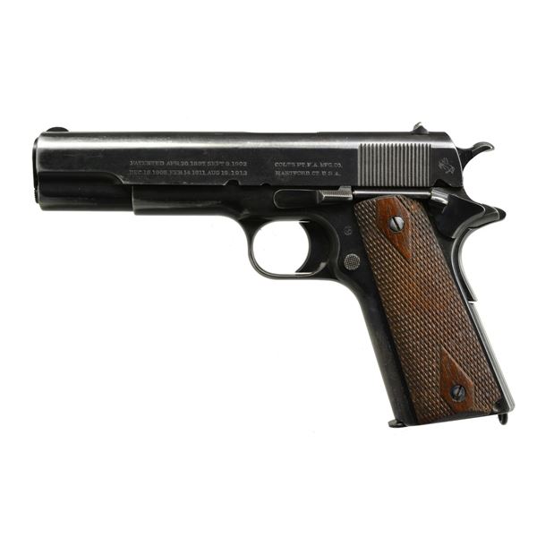 COLT MODEL 1911 NAVY SEMI-AUTO PISTOL.