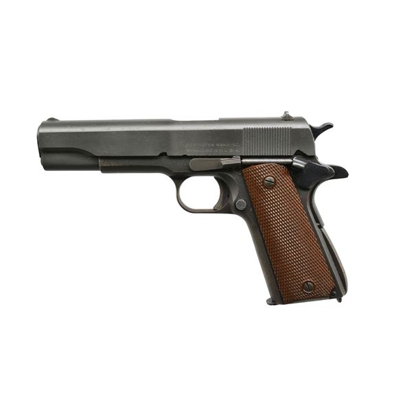 REMINGTON RAND MODEL 1911A1 SEMI-AUTO PISTOL.