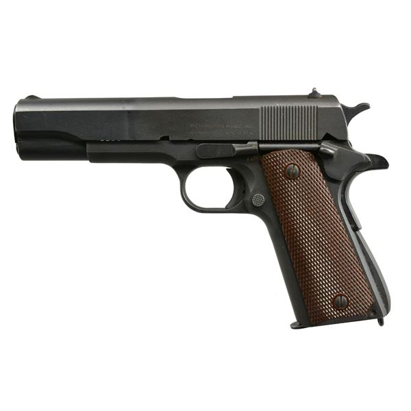 REMINGTON RAND 1911 A1 SEMI-AUTO PISTOL.