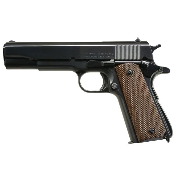 REMINGTON RAND MODEL 1911A1 SEMI-AUTO PISTOL.
