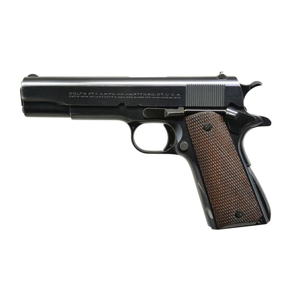 COLT PRE WAR SUPER 38 SEMI-AUTO PISTOL.