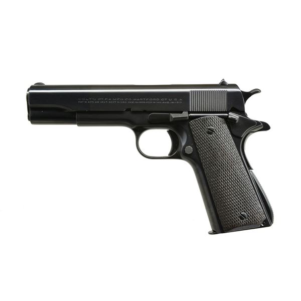 COLT PRE WAR SUPER 38 SEMI-AUTO PISTOL.