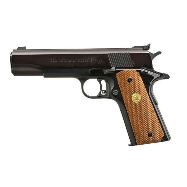 COLT NATIONAL MATCH SEMI-AUTO PISTOL.