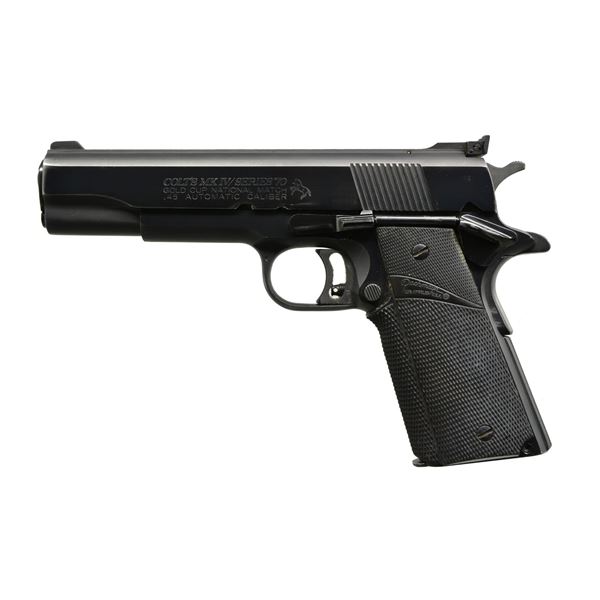 COLT SERIES 70 GOLD CUP SEMI-AUTO PISTOL.