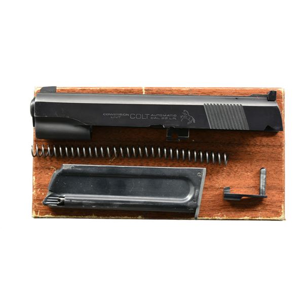 BOXED COLT GOVERNMENT MODEL 22 LR. CONVERSION KIT.