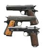 Image 1 : 3 SOUTH AMERICAN CONTRACT AUTO PISTOLS.