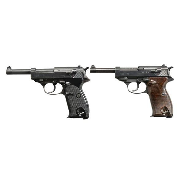 2 (1943) P38 SEMI-AUTO PISTOLS; WALTHER & MAUSER.