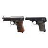 Image 1 : MAUSER 1914 & FN 1910 PISTOLS.